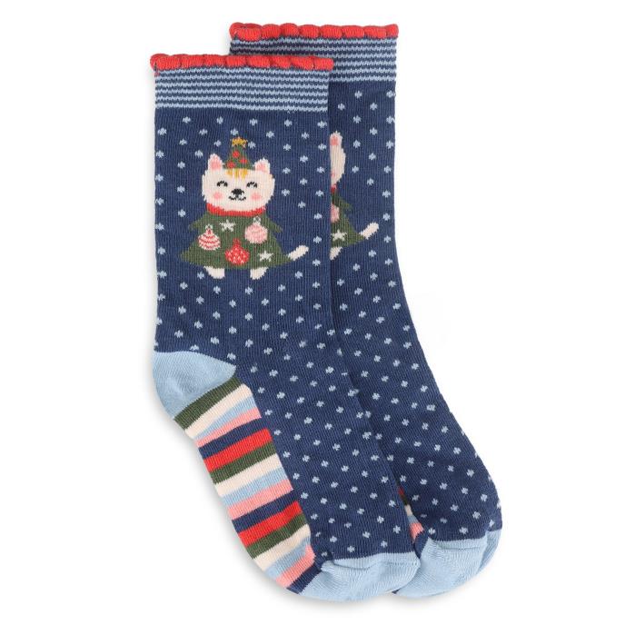 totes toasties® Ladies Novelty Ankle Socks Cat Extra Image 3
